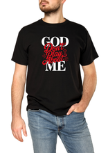 Load image into Gallery viewer, GOD DON'T PLAY ABOUT ME HOODIE TEE