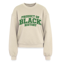 Load image into Gallery viewer, Women's Fleece Crewneck Sweatshirt - natural