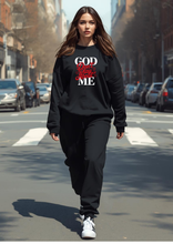 Load image into Gallery viewer, GOD DON'T PLAY ABOUT ME SWEATSHIRT