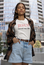 Load image into Gallery viewer, JESUS SAVED MY LIFE T-SHIRT