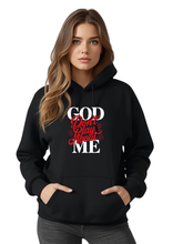 Load image into Gallery viewer, GOD DON'T PLAY ABOUT ME HOODIE
