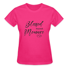 Load image into Gallery viewer, BLESSED BEYOND MEASURE - fuchsia