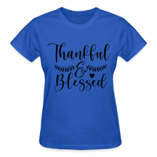 Load image into Gallery viewer, THANKFUL & BLESSED - royal blue