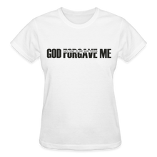 Load image into Gallery viewer, GOD FORGAVE ME - white
