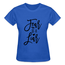 Load image into Gallery viewer, FAITH IS A LIAR T-SHIRT - royal blue
