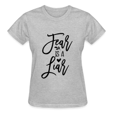 Load image into Gallery viewer, FAITH IS A LIAR T-SHIRT - heather gray