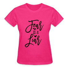 Load image into Gallery viewer, FAITH IS A LIAR T-SHIRT - fuchsia
