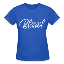 Load image into Gallery viewer, SIMPLY BLESSED - royal blue