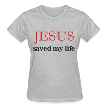 Load image into Gallery viewer, JESUS SAVED MY LIFE - heather gray