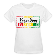 Load image into Gallery viewer, BREAKING EVERY CHAIN - white