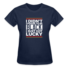 Load image into Gallery viewer, I DIDN'T CHOOSE TO BE BLACK - navy