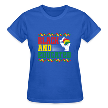 Load image into Gallery viewer, BLACK AND EDUCATED - royal blue