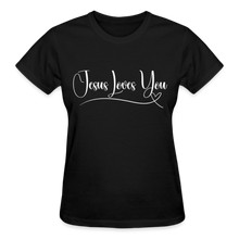 Load image into Gallery viewer, JESUS LOVES YOU - black