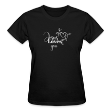 Load image into Gallery viewer, JESUS LOVES YOU - black