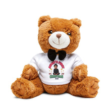 Load image into Gallery viewer, Personalized Teddy Bear with Custom Photo T-Shirt – Cute Keepsake Gift for Kids &amp; Christmas 2025
