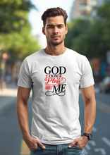 Load image into Gallery viewer, GOD DON'T PLAY ABOUT ME TEE
