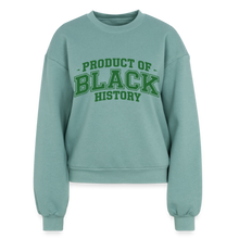 Load image into Gallery viewer, Women's Fleece Crewneck Sweatshirt - saltwater
