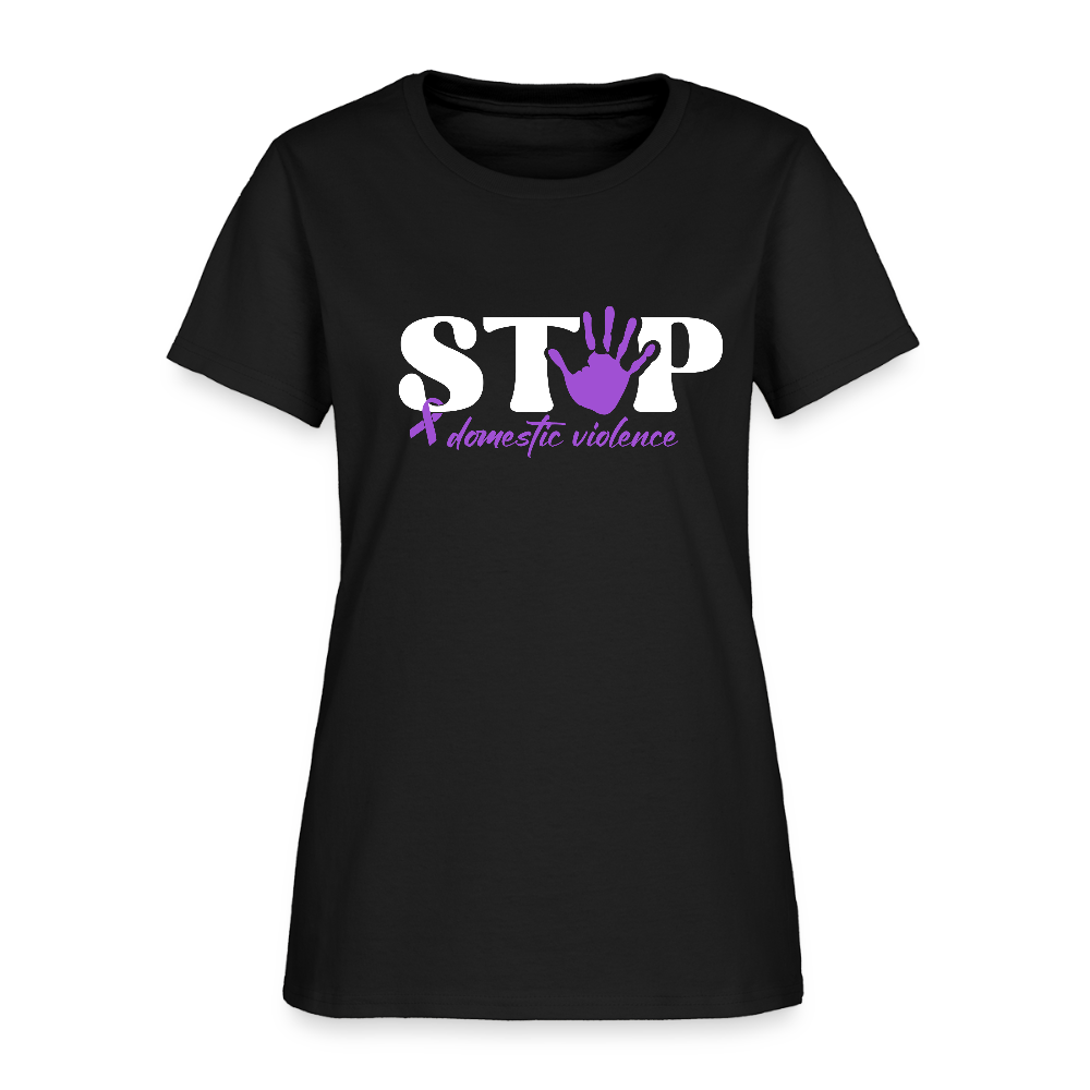 STOP DOMESIC VIOLENCE - black