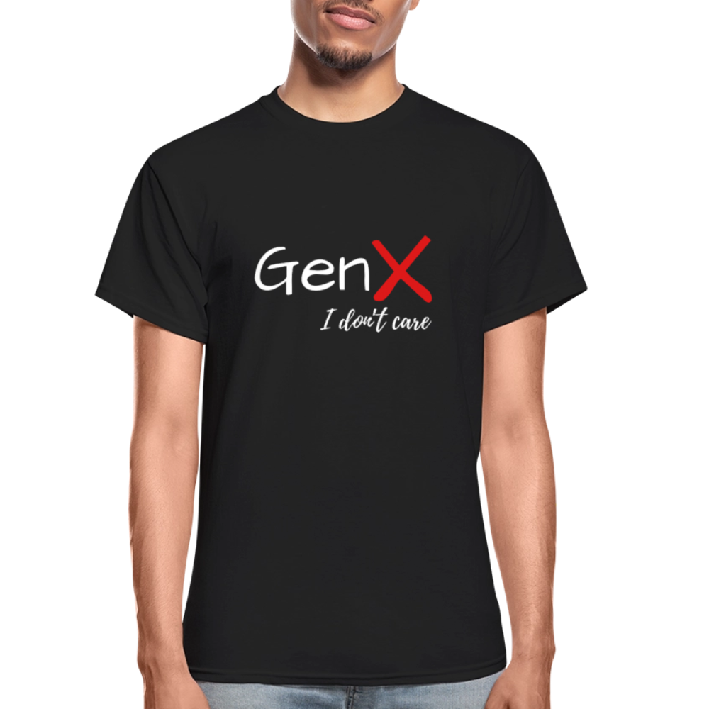 GEN X I DON'T CARE - black