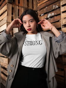 STRONG FOR WHEN I AM WEAK T-SHIRT