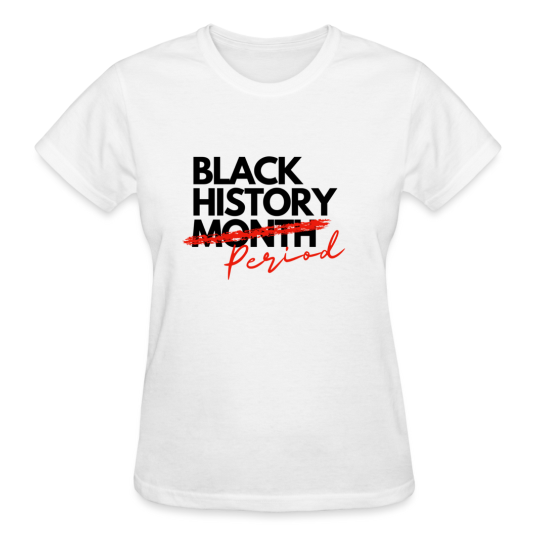 BLACK HISTORY PERIOD - white