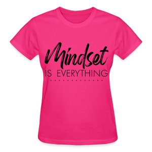 MINDSET IS EVERYTHING - fuchsia