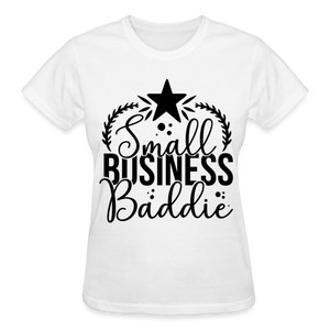 SMALL BUSINESS BADDIE - white