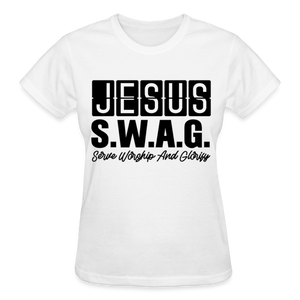 JESUS S.W.A.G - white