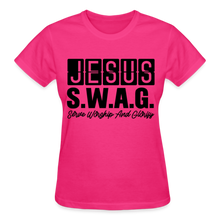 Load image into Gallery viewer, JESUS S.W.A.G - fuchsia
