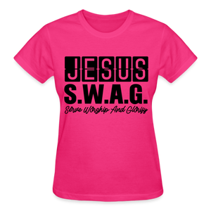 JESUS S.W.A.G - fuchsia