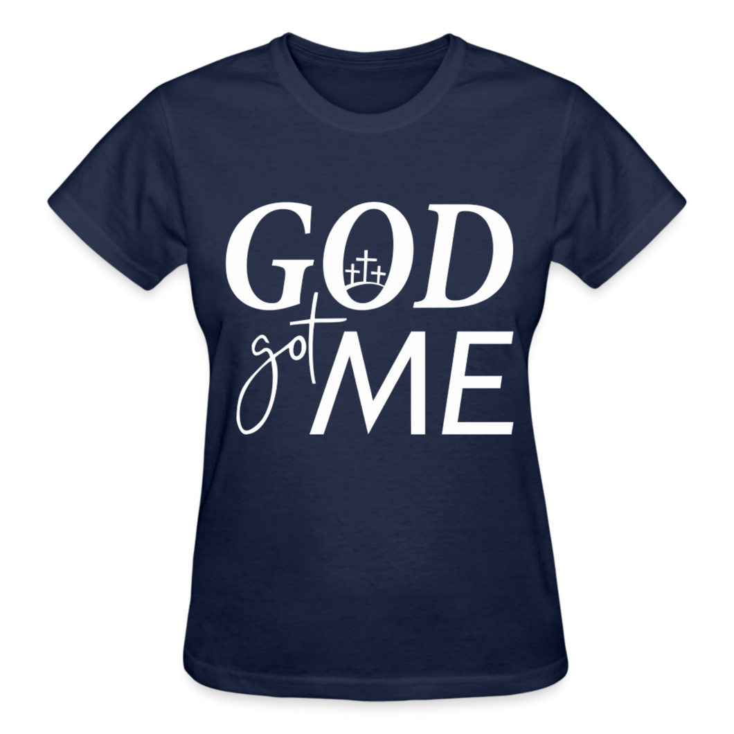 GOD GOT ME - navy