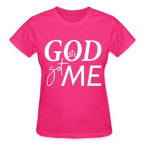 GOD GOT ME - fuchsia