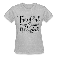 Load image into Gallery viewer, THANKFUL &amp; BLESSED - heather gray
