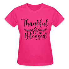 Load image into Gallery viewer, THANKFUL &amp; BLESSED - fuchsia
