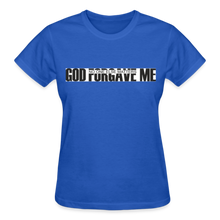 Load image into Gallery viewer, GOD FORGAVE ME - royal blue
