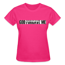 Load image into Gallery viewer, GOD FORGAVE ME - fuchsia
