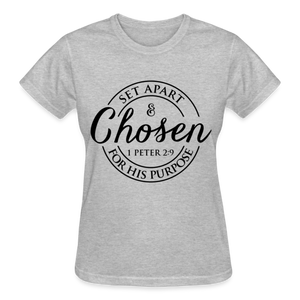 SET APART & CHOSEN - heather gray