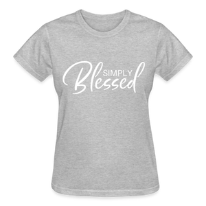 SIMPLY BLESSED - heather gray