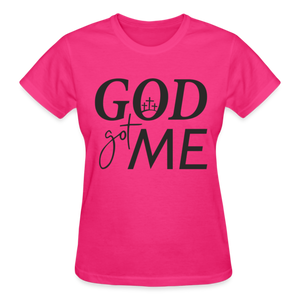 GOD GOT ME - fuchsia