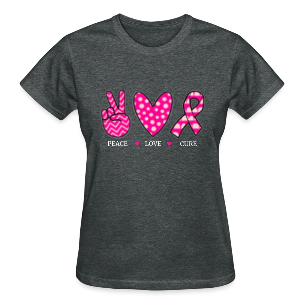 PEACE LOVE CURE - deep heather