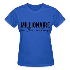 MILLIONAIRE IN THE MAKING - royal blue