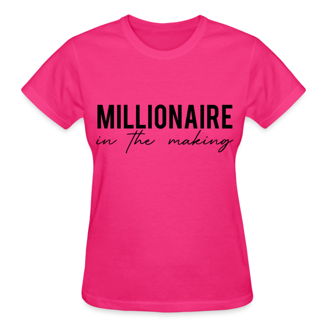 MILLIONAIRE IN THE MAKING - fuchsia