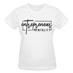 ENTRPRENEUR MENTALITY T-SHIRT - white