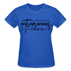 ENTRPRENEUR MENTALITY T-SHIRT - royal blue