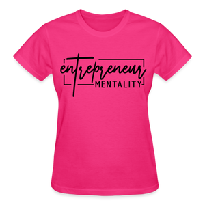 ENTRPRENEUR MENTALITY T-SHIRT - fuchsia