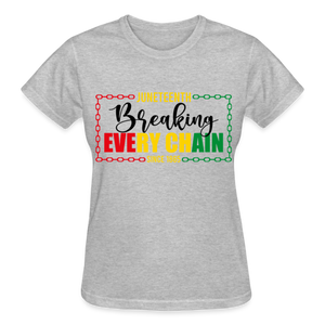 BREAKING EVERY CHAIN - heather gray