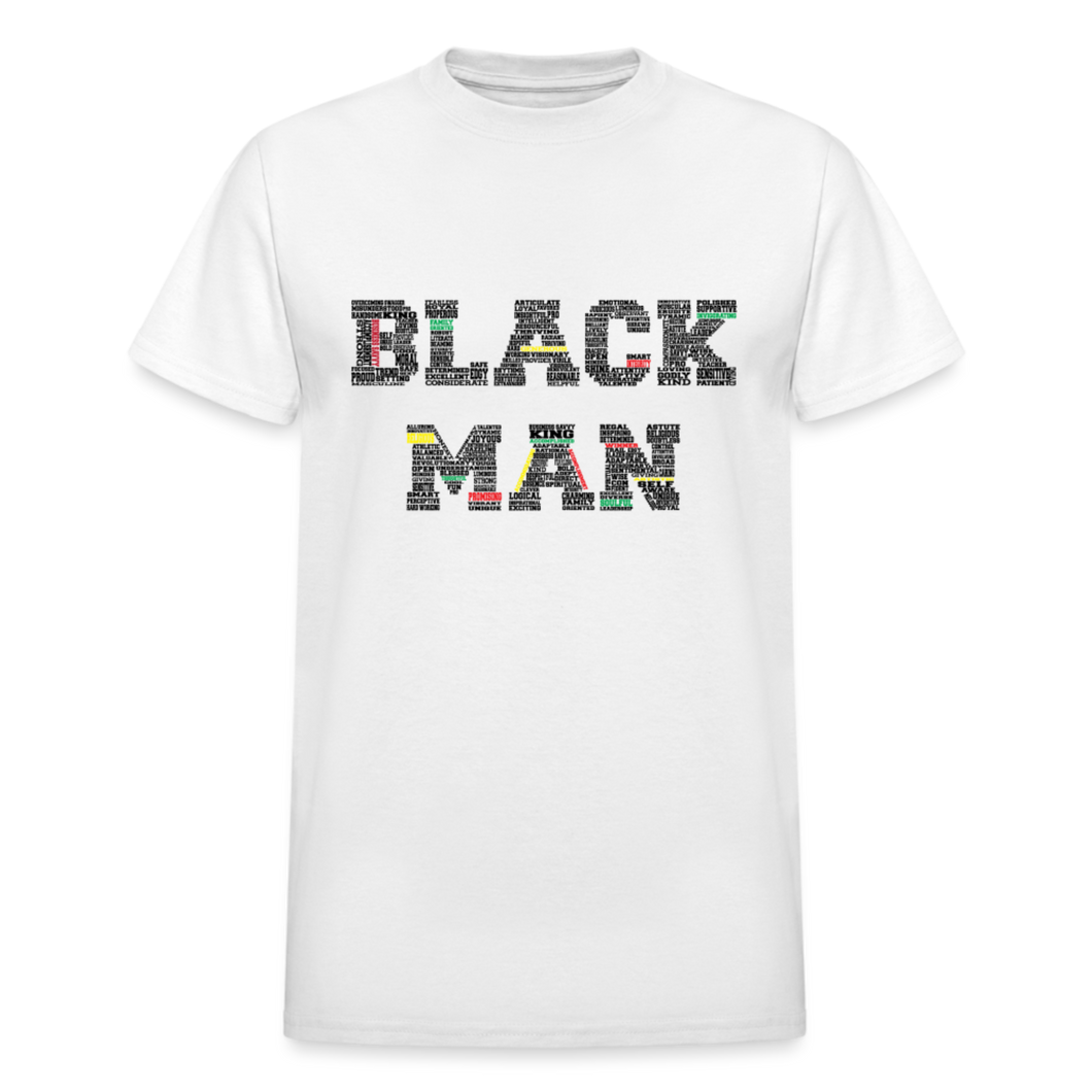 BLACK MAN - white