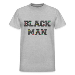 BLACK MAN - heather gray