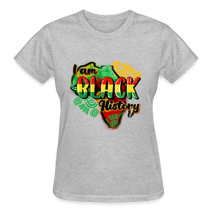 I AM BLACK HISTORY - heather gray