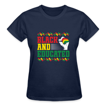 Load image into Gallery viewer, BLACK AND EDUCATED - navy
